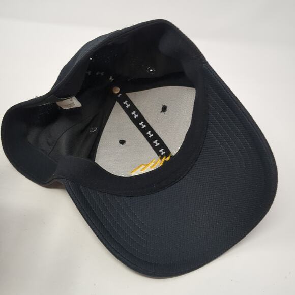 Cradlepoint Fitted Hat Black Large Embroidered Vent Holes Under Armour - Picture 7 of 9